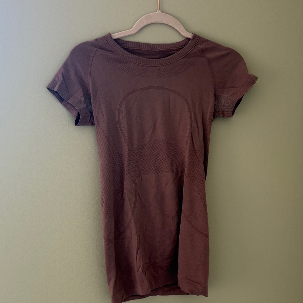 Blush pink Lulu swiftly tech t-shirt Women's Top